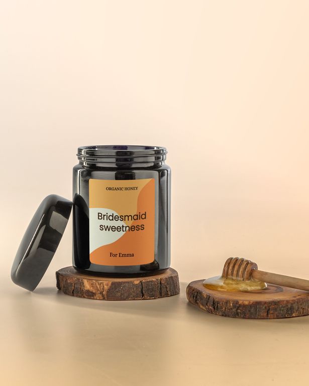 Gepersonaliseerde Honing als Wil Je Mijn Getuige Zijn Cadeau
