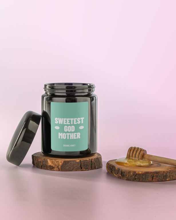 Gepersonaliseerde Honing als Wil Je Mijn Meter Zijn Cadeau