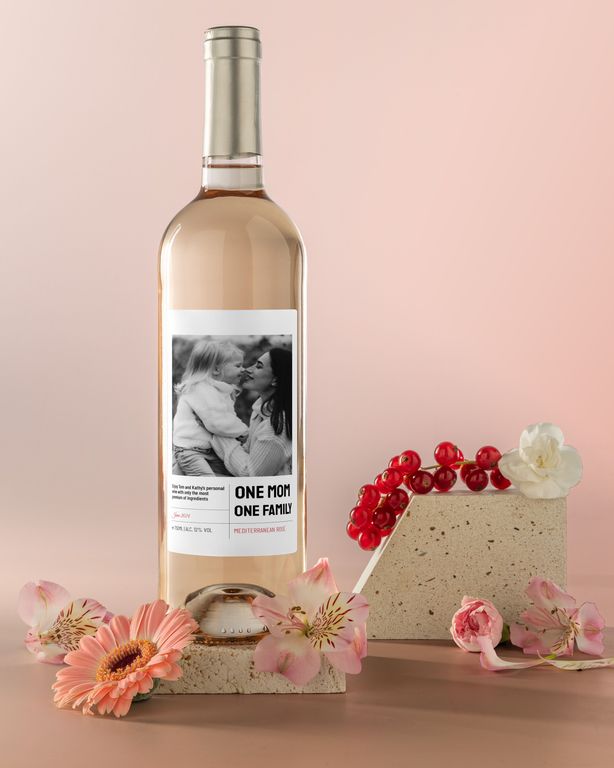 Personalised Rosé Wine