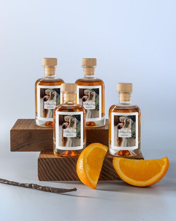 Personalised Rum Mini Bottle