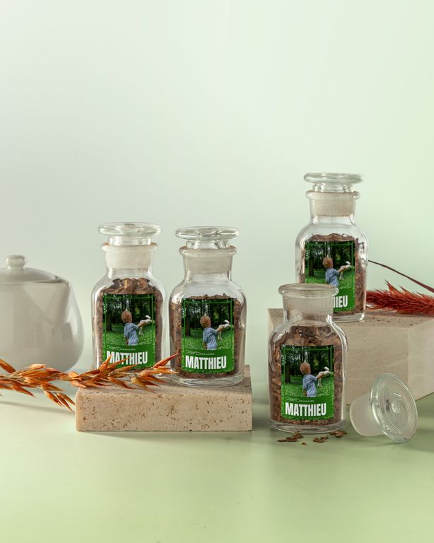 Gepersonaliseerde Thee Mini als Communie Bedankje