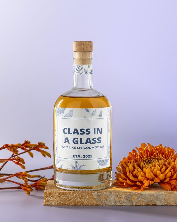 Gepersonaliseerde Vermouth als Wil Je Mijn Meter Zijn Cadeau