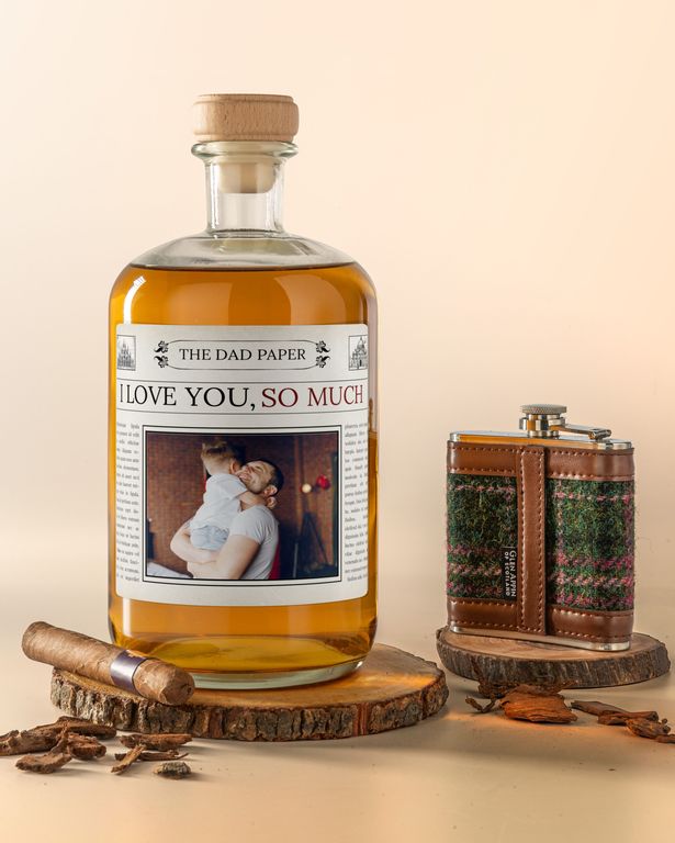 Gepersonaliseerde Whisky Magnum als Vaderdag Cadeau