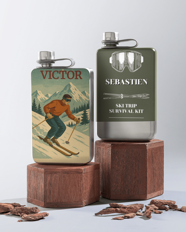 Heupfles Ski 2