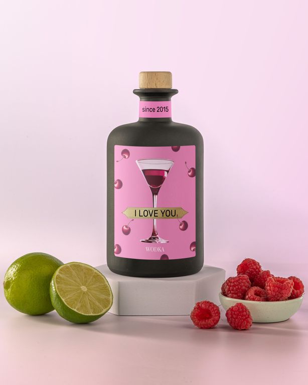 gepersonaliseerde wodka als valentijn cadeau