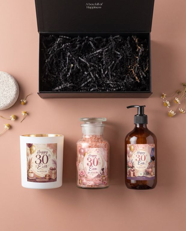 Coffret bien-être personnalisé