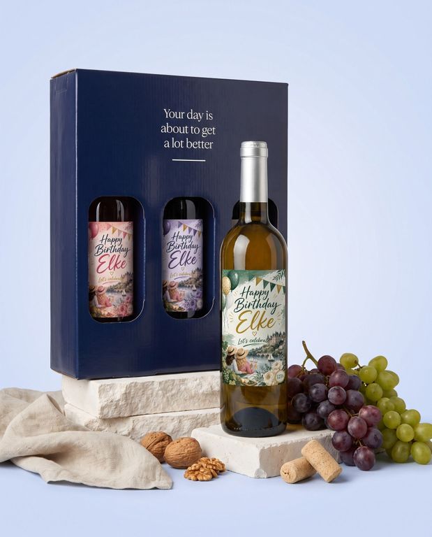 Coffret Cadeau 3 x Vin