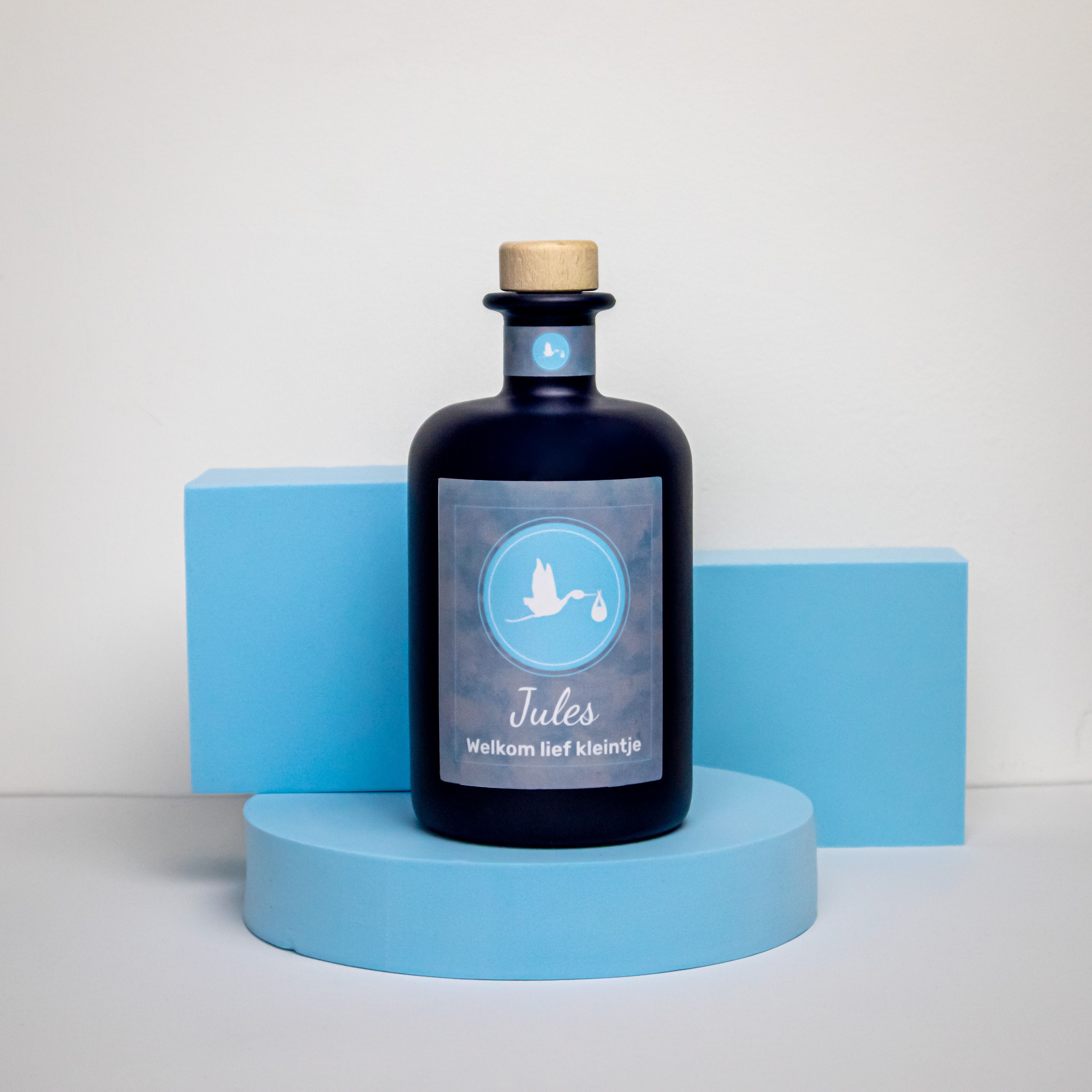 personalised gin boy   congratulations birth