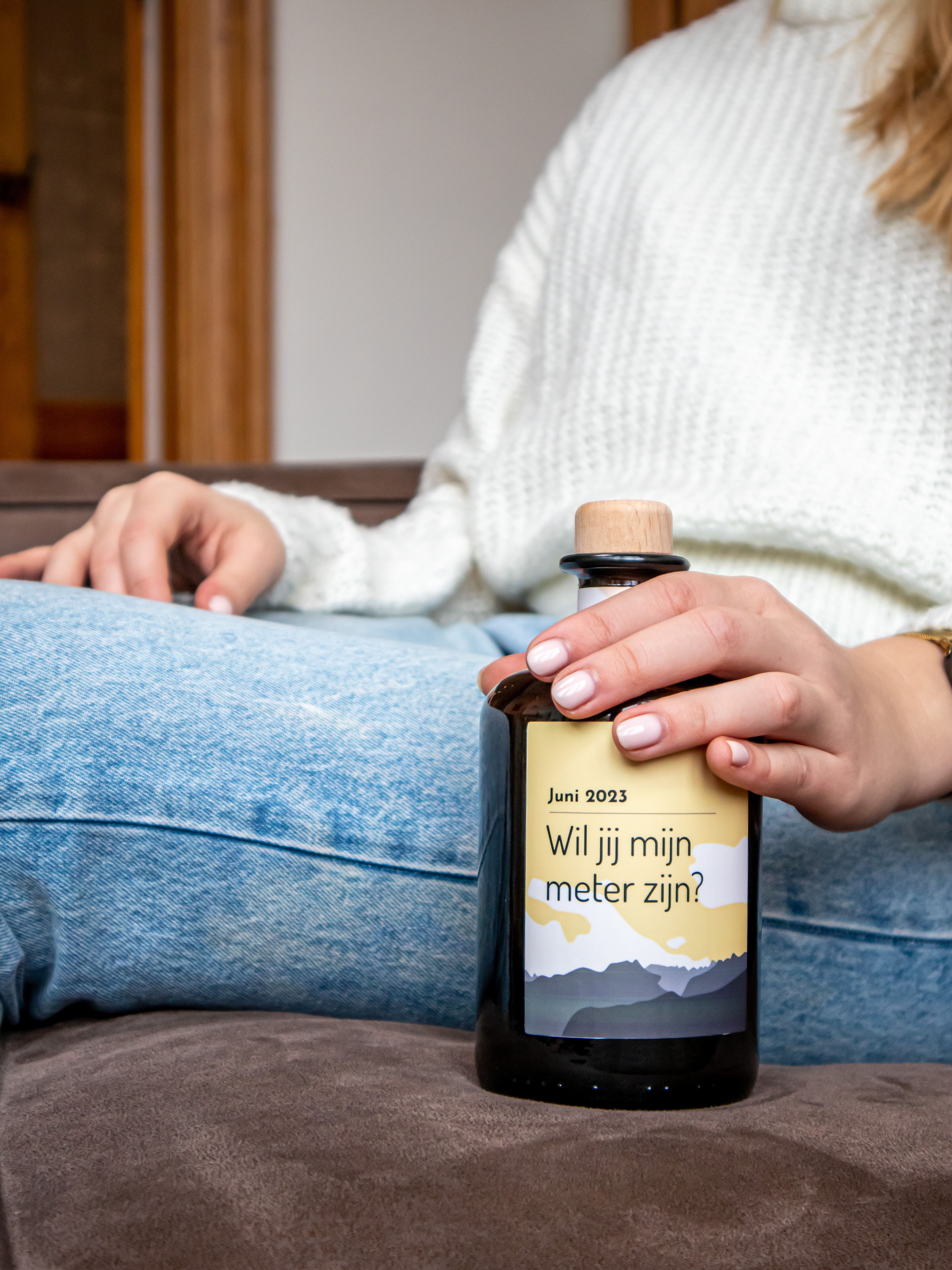 personalised olive oil godmother