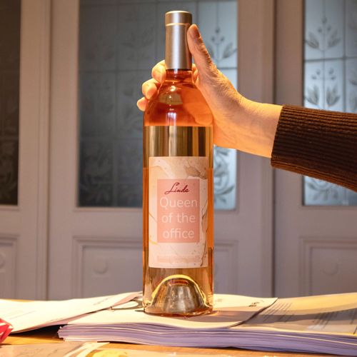 Gepersonaliseerde Rosé Wijn