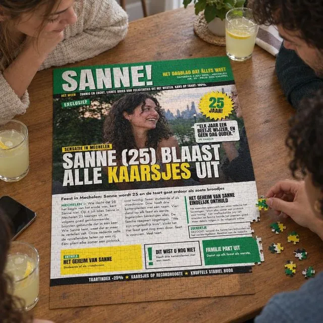 Personalised Newspaper Puzzle