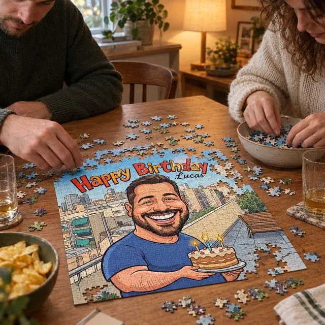 Karikatuur Puzzel