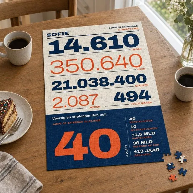 Life in Numbers Puzzle
