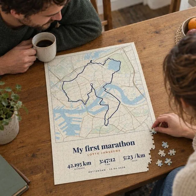 Sports Puzzle of Your Route