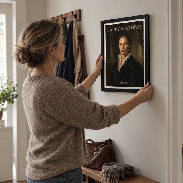 Schilderij Fotokader