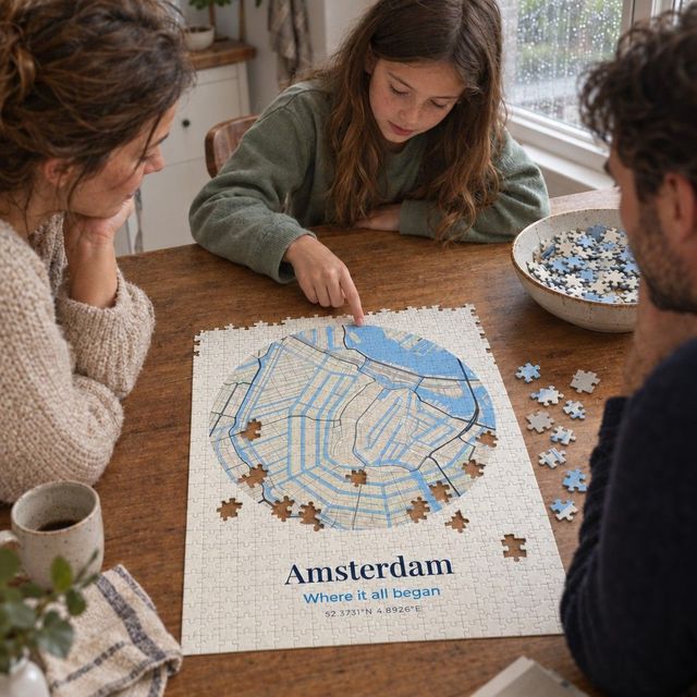 Stadskaart Puzzel