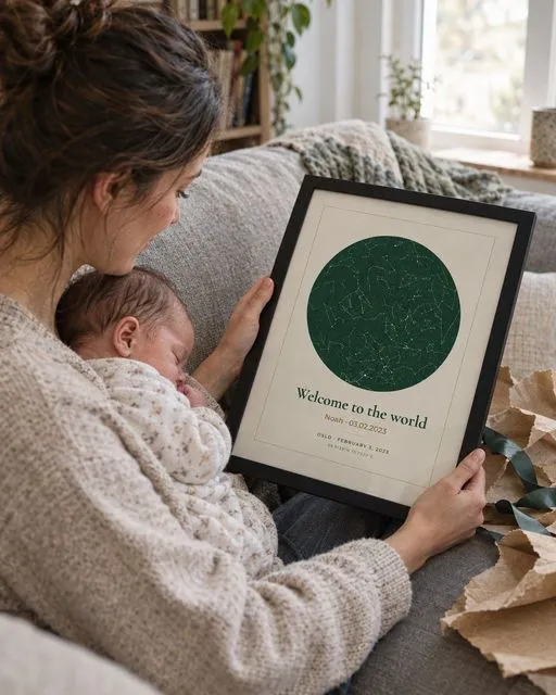 Personalised Star Map Frame