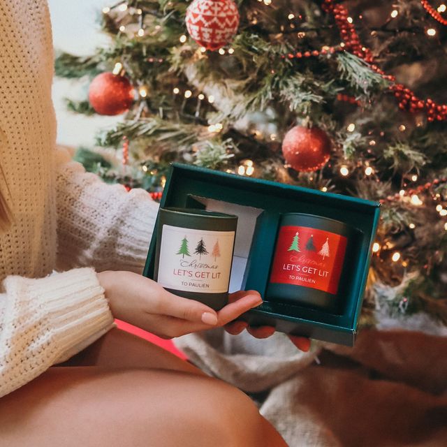 personalised candle christmas (10) kopie