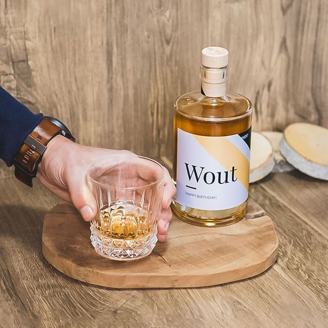 personalised whiskey birthday 